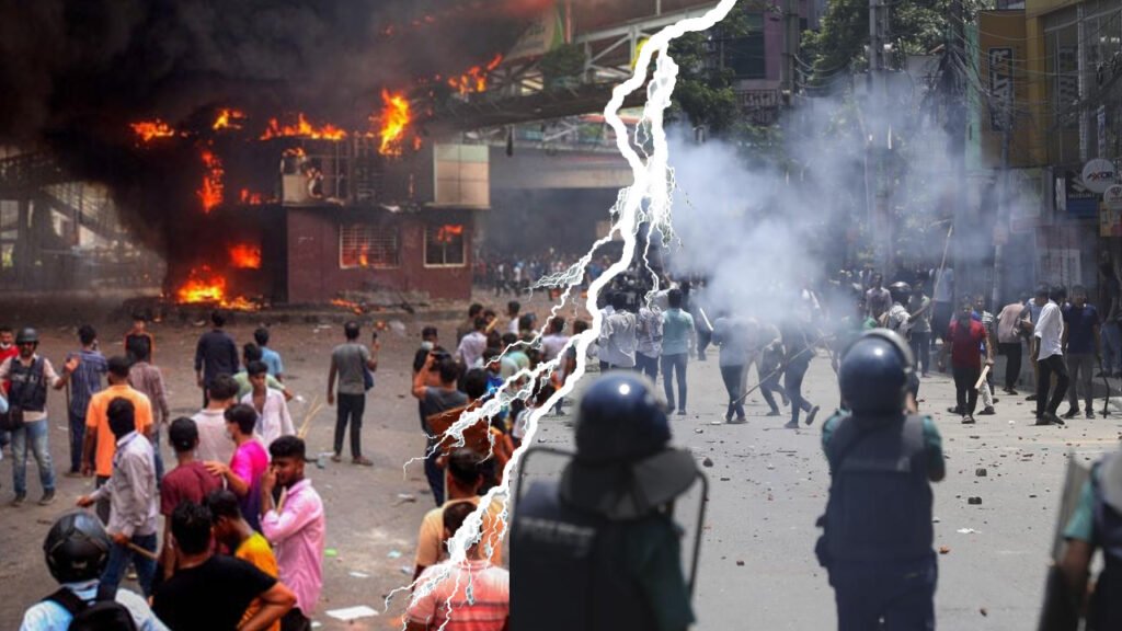 Bangladesh Imposes Nationwide Curfew Amid Violent Protests Over Job Quotas