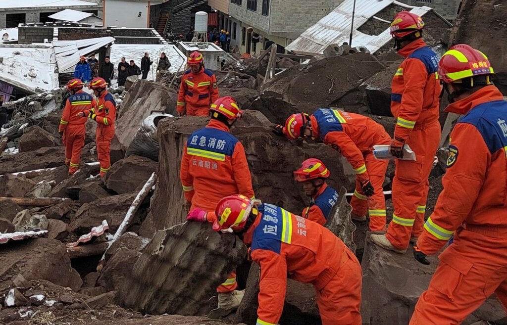 Landslide in Central China's Hunan Province Kills 12