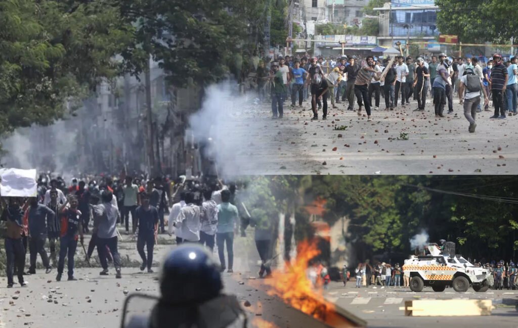 Violent Protests in Bangladesh Result in 64 Deaths Amid Clashes Over Government Job Quotas.