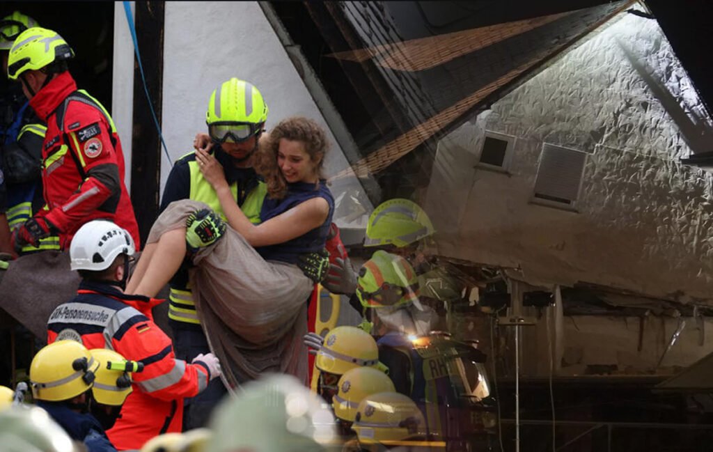 Hotel Collapse in Moselle Region Leaves Several Trapped