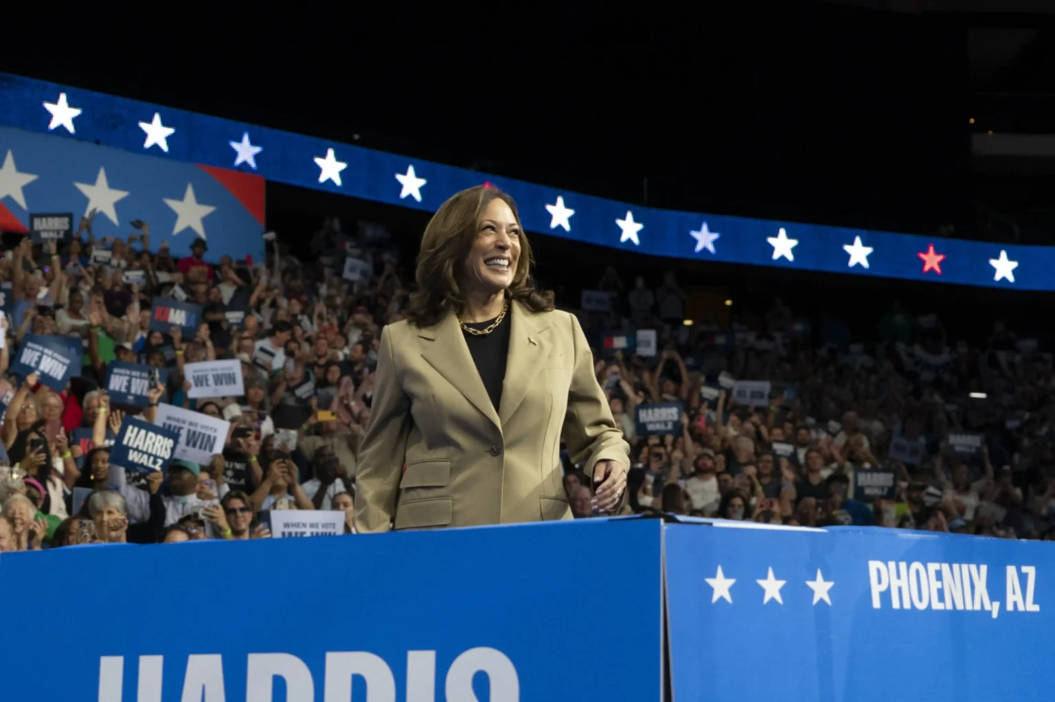 Kamala Harris Takes Lead Over Donald Trump in Key Swing States