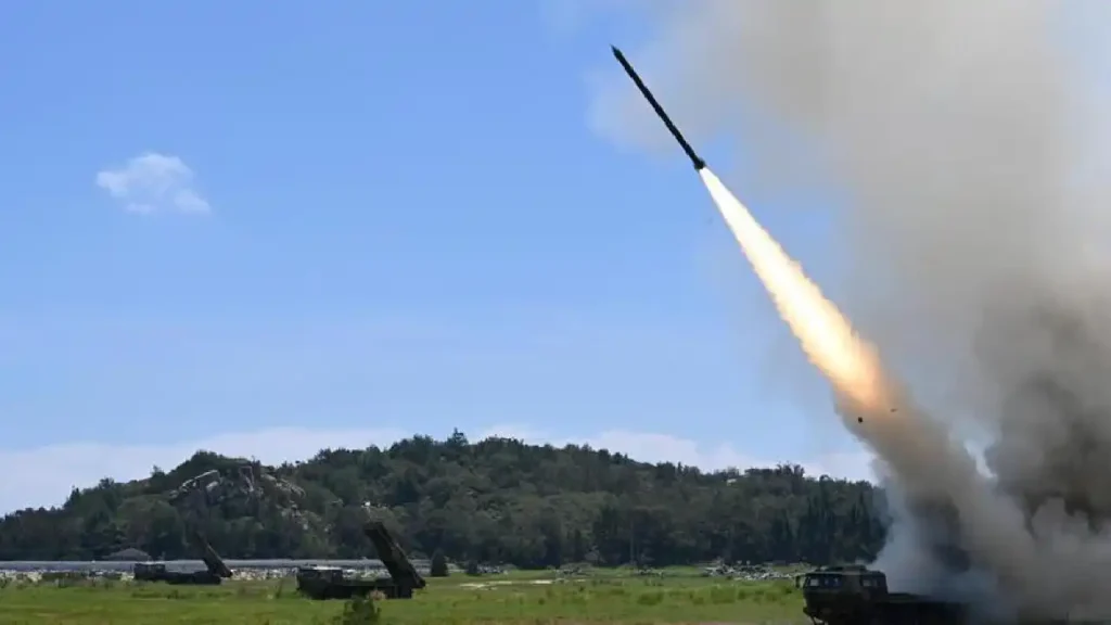 ICBM launch by China's People's Liberation Army