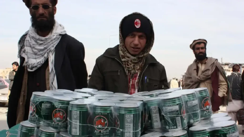 Energy Drinks Fuel Afghanistan's Workforce in Economic Hardships