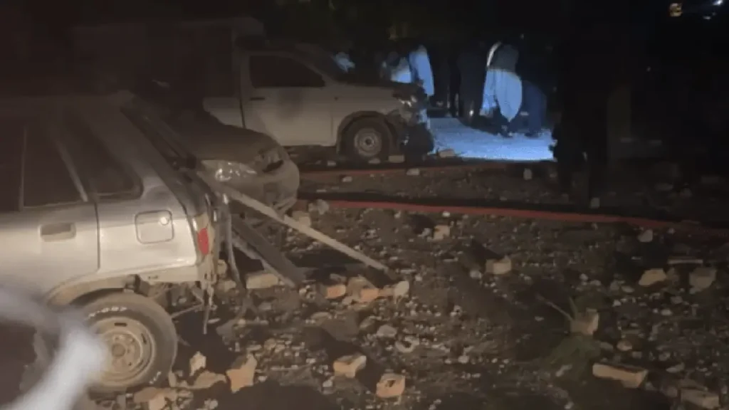 Explosion at Swabi police station