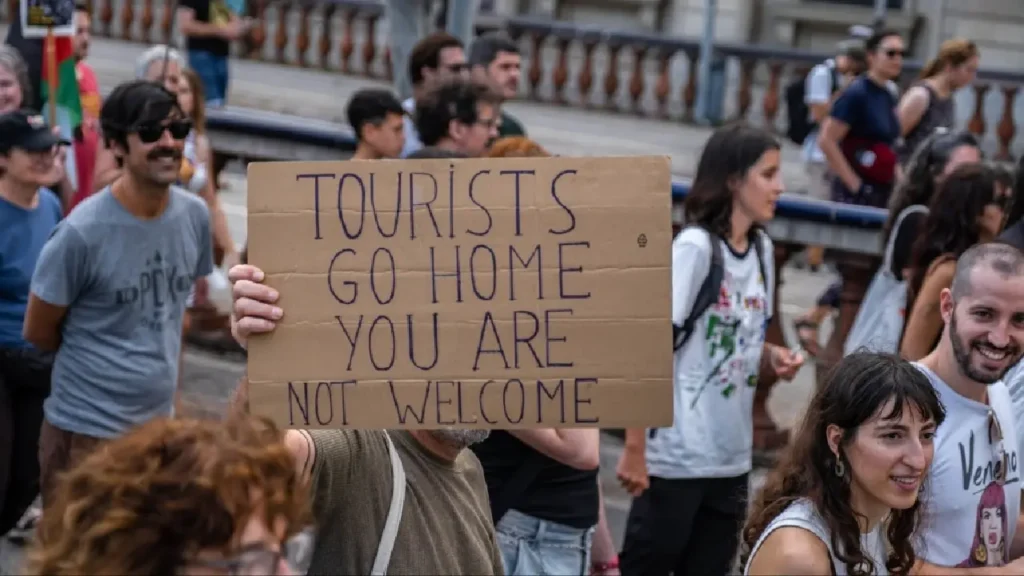 Spain over-tourism protests 2024