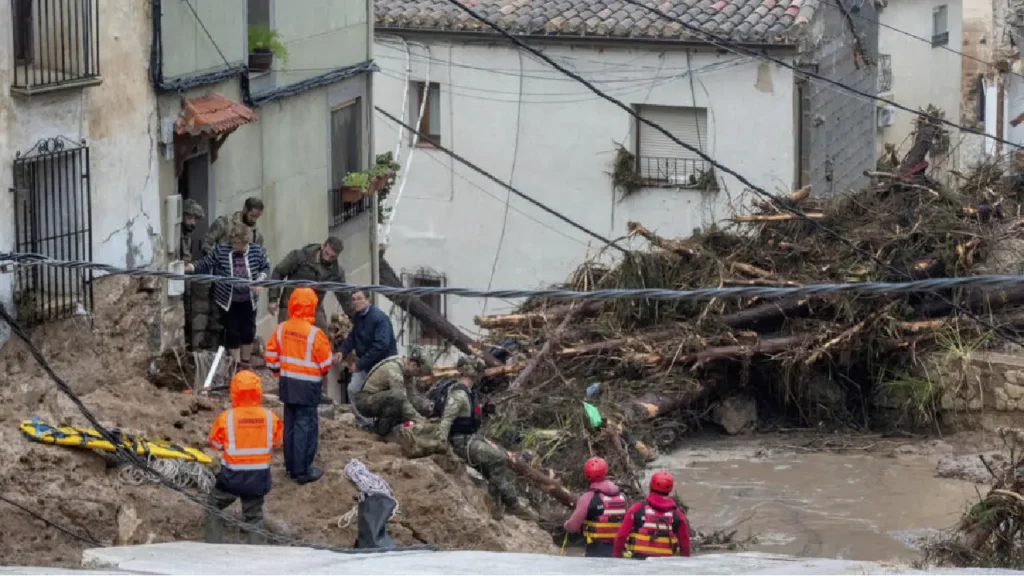 Flash floods in Valencia, Spain