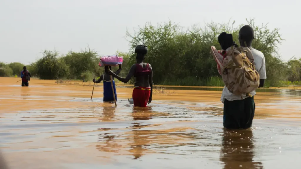 Flooded Unity State, South Sudan