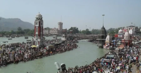 Ganga River Haridwar water pollution, unsafe drinking water, Uttarakhand pollution report, Ganga water quality, environmental pollution in Ganga