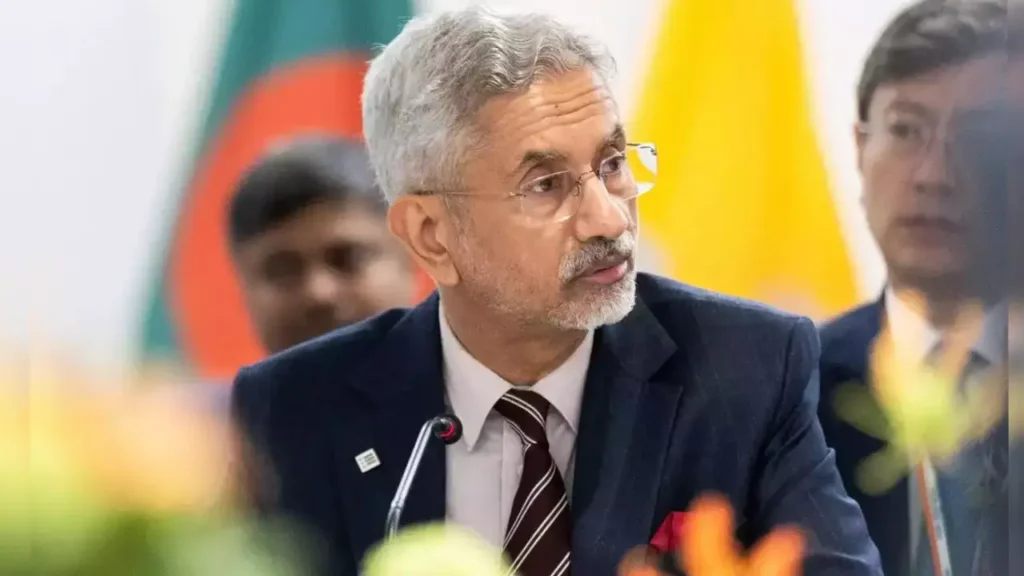 Jaishankar delivers a speech on multigenerational Indian foreign policy