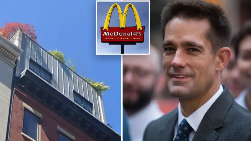 McDonald's lawsuit, Michael A. Smith, StreetEasy CEO, rooftop dispute, Tribeca penthouse, Manhattan legal case, McDonald's property rights