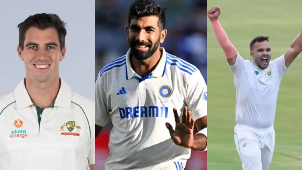 ICC Player of the Month, December 2024 nominees, Pat Cummins performance, Jasprit Bumrah Player of the Series, Dane Paterson World Test Championship, Test cricket highlights