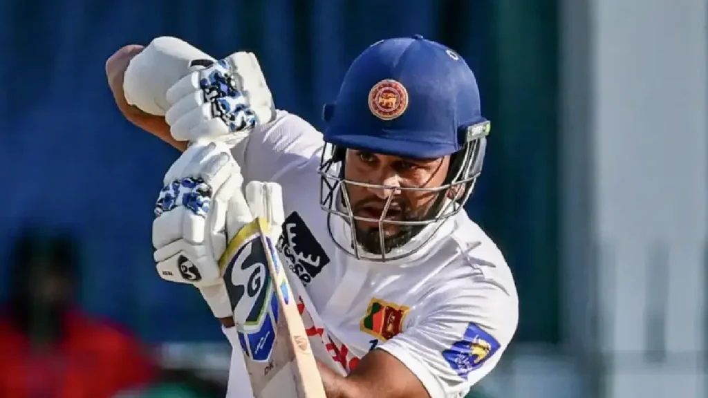 Dimuth Karunaratne Retirement – Sri Lankan cricketer Dimuth Karunaratne acknowledges fans after his final Test match. Dimuth Karunaratne 100th Test – Karunaratne walks off the field after completing his 100th Test against Australia.